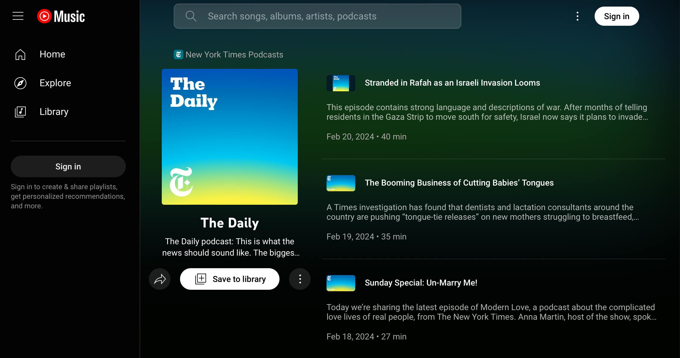 YouTube Music